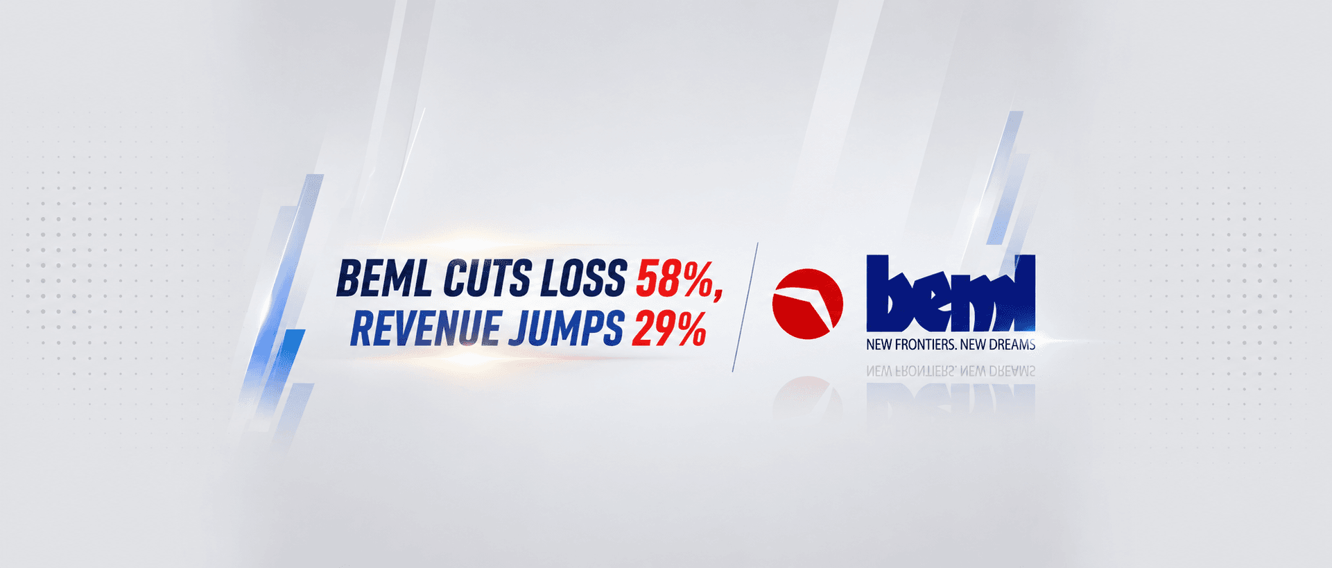 BEML Cuts Q1 Loss as Revenue Jumps 29%